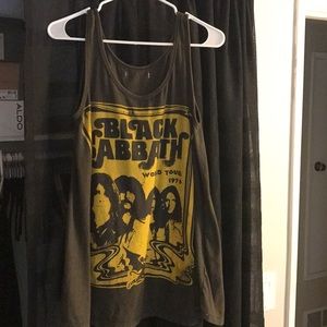 Black Sabbath shirt dress